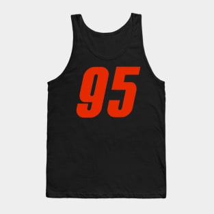 95 Lightning Mcqueen Number Cars 3 Tank Top